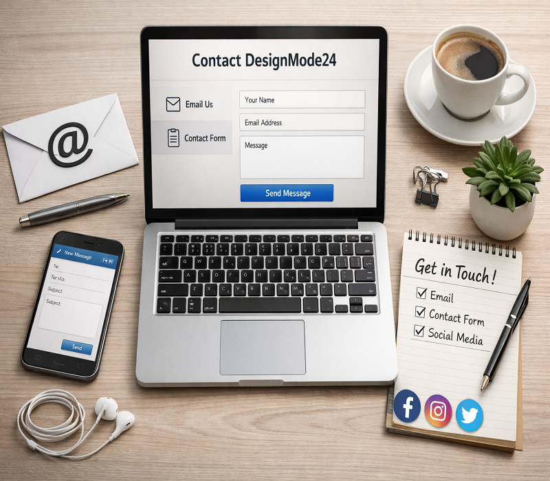 DesignMode24 Contact Info: How to Reach Them